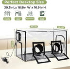 InnovifyHub Tabletop Mushroom Growing Tent Kit