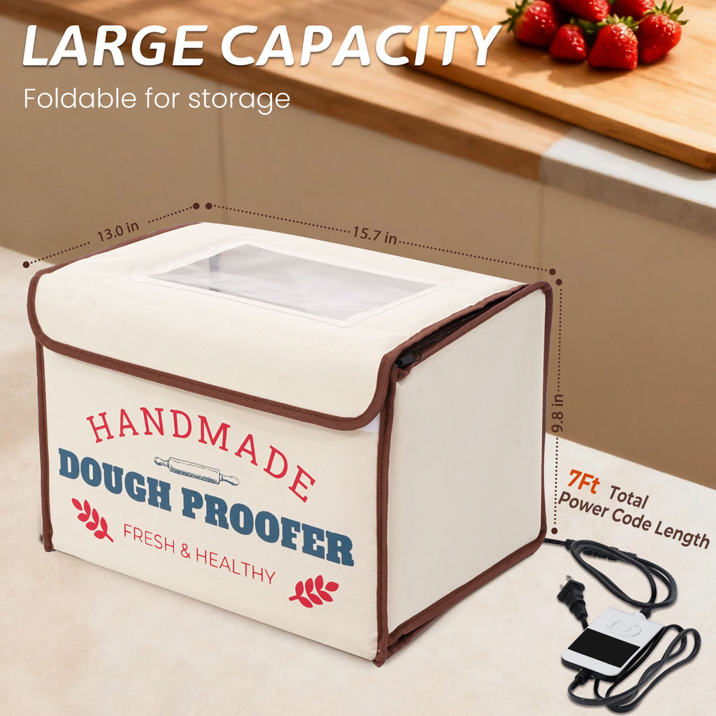 InnovifyHub Dough Proofing Box - Medium Size - 50~130℉