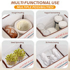 InnovifyHub Dough Proofing Box - Medium Size - 50~130℉