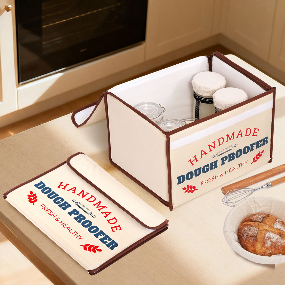 InnovifyHub Dough Proofing Box - Medium Size - 50~130℉