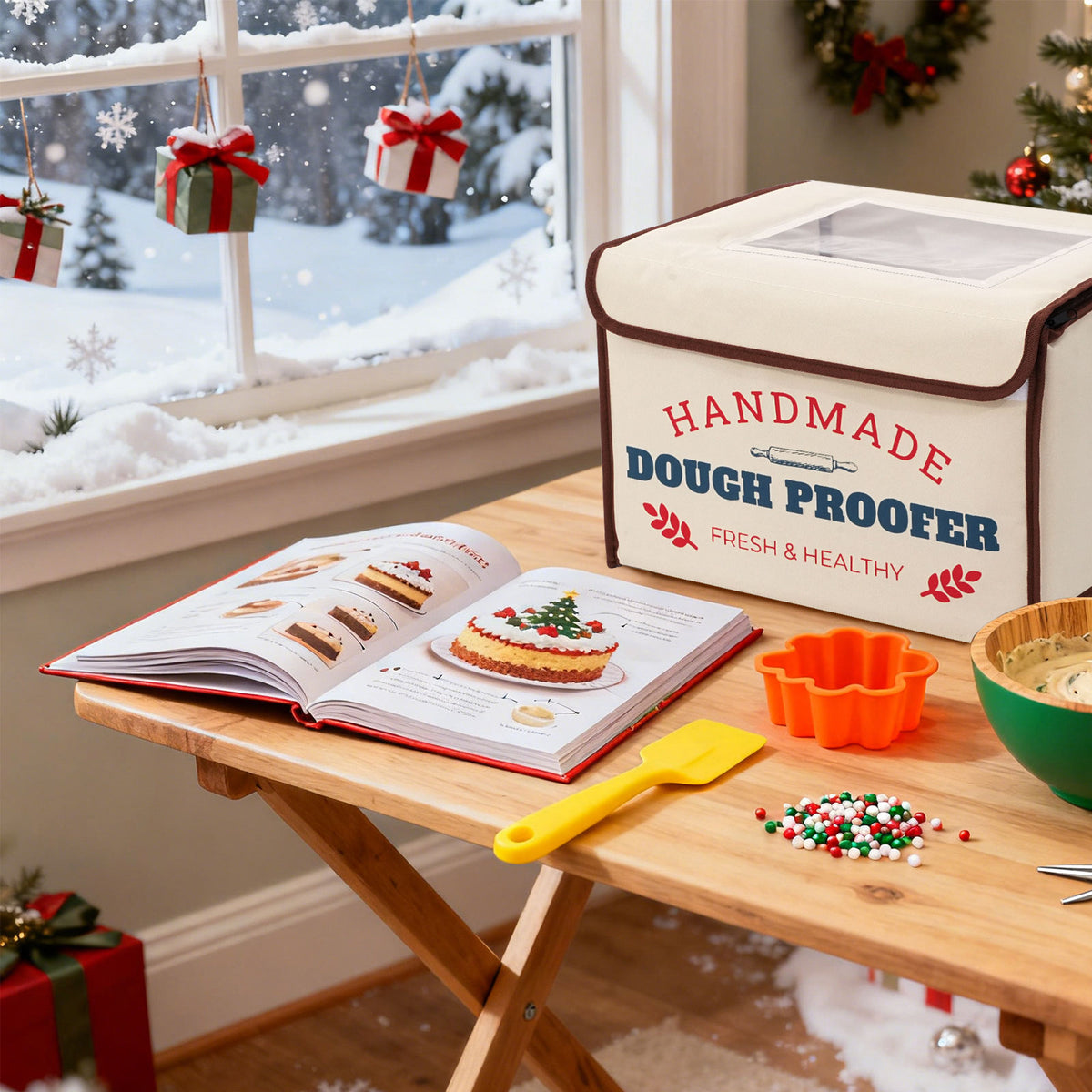 InnovifyHub Dough Proofing Box - Medium Size - 50~130℉